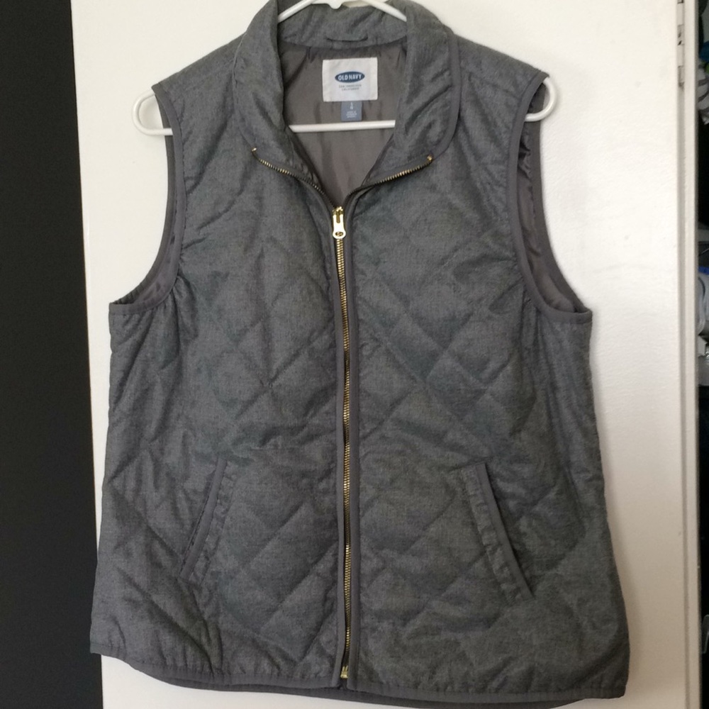 Grey Old Navy vest
